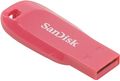 SANDISK Cruzer Blade - USB flash-enhet - 64 GB - USB 2.0 - elrosa