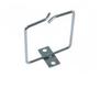 ALLNET 19"zbh. Kabelbügel einzeln, B80xT80mm, mitte, vorne offen,