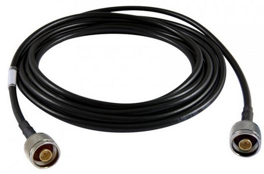 ALLNET Coaxial Cable 3 M N-Type Black (ANT-CAB-NM-NM-300)