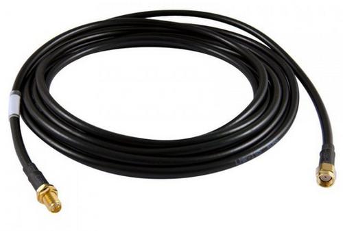 ALLNET Coaxial Cable 5 M R-Sma Black (ANT-CAB-RSMA-RSMA-500)