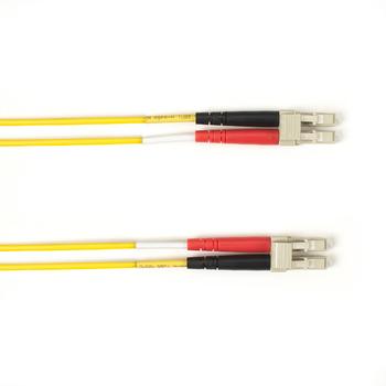 BLACK BOX 10 GIG MM FO PATCH CABLE  (FOCMR10-015M-LCLC-YL)