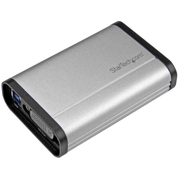 StarTech - DVI Video Capture Card - 1080p 60fps Game Capture Card - Aluminum - Game Capture Card - HD PVR - USB Video Capture (USB32DVCAPRO) - videokonverter - aluminium