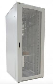 ALLNET 19"Schrank,  22HE, B800/ T1000mm,  perforierte Blechtüren,  Lichtgrau,  SNB-Serie,  (ALL-SNB8122EKGrau)