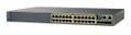 CISCO Catalyst 2960X-24TS-L - Switch - Administrerad - 24 x 10/100/1000 + 4 x Gigabit SFP - skrivbordsmodell, rackmonterbar