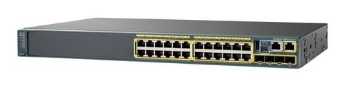 CISCO Catalyst 24x10/ 100/ 1000 2 SFP+ Lan Base  (WS-C2960X-24TD-L)