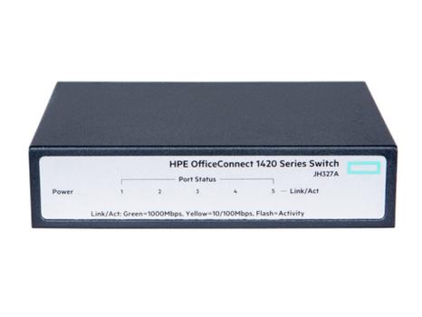 Hewlett Packard Enterprise HPE ProCurve 1420-5G Switch (JH327A#ABB)