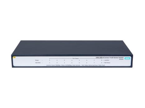 Hewlett Packard Enterprise 1420 8G PoE+64W Switch (JH330A#ABB)