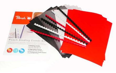 PEACH Binding Combi Box für 12 gebundene Dokumente (PB100-14)