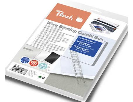 PEACH Wire Binding Combi Box - 8mm, 60 Blatt (PW079-07)