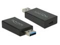 DELOCK USB3.1 Adaptor Black