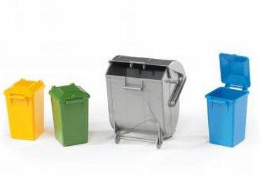 BRUDER Garbage Can Set (02607)