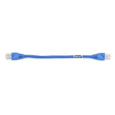 BLACK BOX Patch Cable CAT6 Reduced-Length   - Blue 22.9cm Factory Sealed (EVNSL641-06IN)