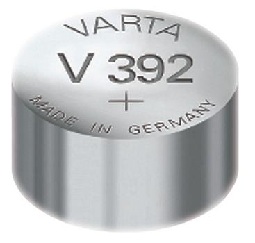 VARTA Batterie Silver Oxide, Knopfzelle,  392, 1.55V (00392 101 401)