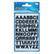AVERY 3780 letter labels weatherproof A-Z black 9,5 mm (130)