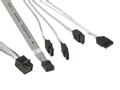 SUPERMICRO MiniSAS HD-4 SATA RA 12G Int 70cm 30AWG (CBL-SAST-0811)