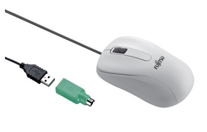 FUJITSU Fujitsu Mouse M530 GREY, Laser Mouse Combo USB PS2, 3 button (S26381-K468-L101)