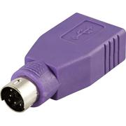DELTACO Adapter USB - PS / 2 Converter