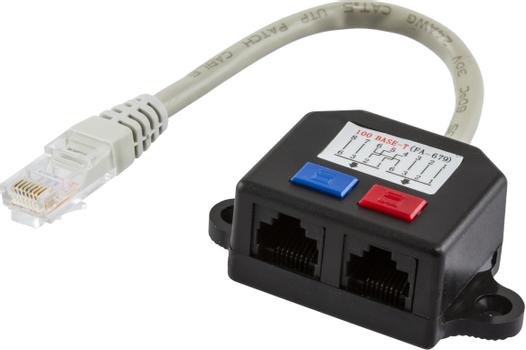 DELTACO Y-kabel RJ45 TP, UTP (FA-679-100BT)