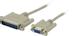 DELTACO Modem cable DB9 female-DB25 male 3m
