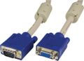 DELTACO VGA extension cable - 1.8m
