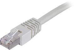 DELTACO FTP Cat.6 patch cable 10m, gray