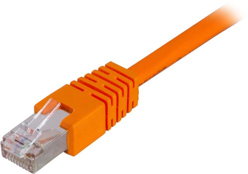 DELTACO FTP Cat.6 patch cable 2m, orange (STP-62-OR)