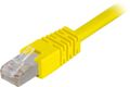 DELTACO FTP Cat.6 patch cable 2m, yellow