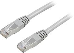 DELTACO FTP Cat.6 patch cable 7m, gray