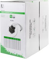 Deltaco samlet kabel - 305 m - hvit