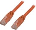 UTP Cat.6 patch cable 1m, orange