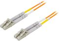 DELTACO Fiber cable LC - LC, duplex, multimode, 2m