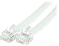 DELTACO modular cable RJ12 / 6C 5m