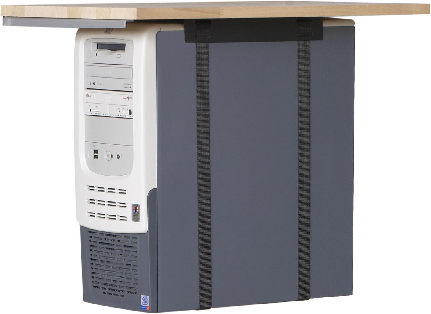 Deltaco - Suspension for computer cases, "Perfect", black