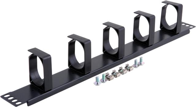 TOTEN 19" kableringspanel 1U, 5 fästen (SA.0020.03)