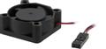 AKASA Fläkt 25x25x10mm, för t.ex. switchar, 2-pin, 12V