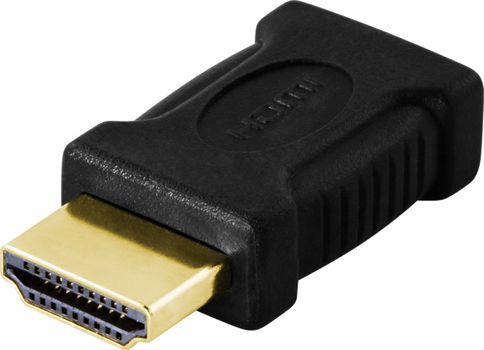 DELTACO HDMI adapter HDMI Black (HDMI-17)
