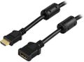 DELTACO HDMI 1.3 extension cable, HDMI Type A male - female, 1m, black