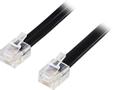 DELTACO modular cabling RJ12 / 6 C 2 m, black