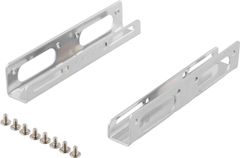 DELTACO Adapter kit HDD mounting brackets for mounting a 2.5´´ hard drive in a 3.5´´ slot, Screws included