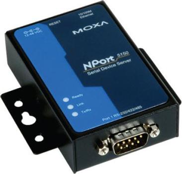 MOXA NPort serieportsserver,  1xRS-232/ 422/ 485,  DB9 ha (NP5150)