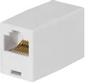DELTACO Modular connector (TP cable) RJ45 White