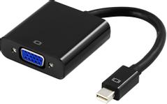 DELTACO mini DisplayPort till VGA 20-p ha - 15-p ho 0,05m sv