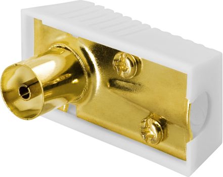 DELTACO Adapter IEC connector Female (DEL-662)