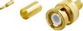 DELTACO Crimp connector for coaxial cable, BNC, RG58 / U & 3C-2V, gold plating