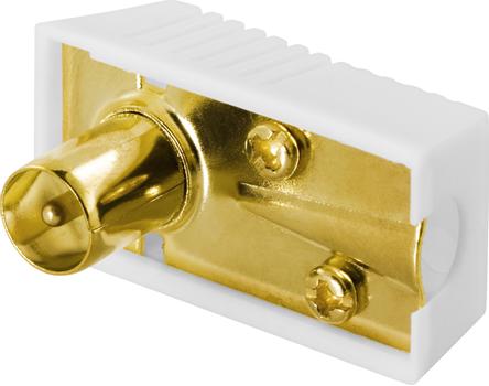 DELTACO Adapter IEC connector Male (DEL-661)