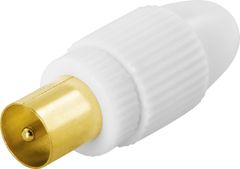 DELTACO RF connector White