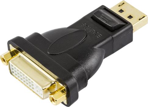 DELTACO DisplayPort to DVI-D Duallink adapter (DP-DVI)