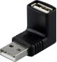 DELTACO USB-adapter Black