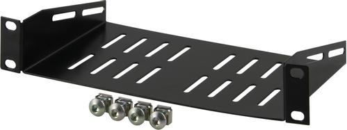 TOTEN 10"" Fixed Shelf | 1U | Svart (983600086)