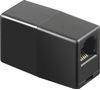 DELTACO Modular connector (TP cable) RJ45 Black